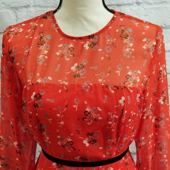 Lulus Red Ruffled Dress - Picture 7 of 10